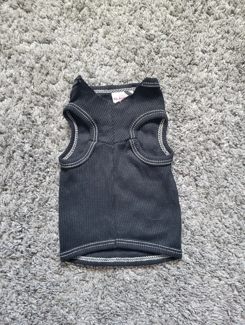Pet 'Miss November' Pet Tank Top with Pink Playboy Bunny Size Xsm Blk *NWOT